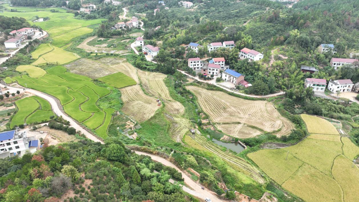湖南衡山县推广低茬收割技术 让秸秆变废为宝 - 国际在线移动版